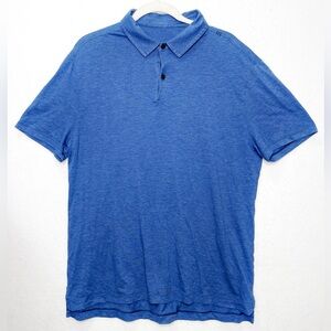 Lululemon Evolution Polo Blue Size Medium
